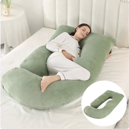 Maternity Pillow Waist Support Side Sleeping Slope Pillow J-type