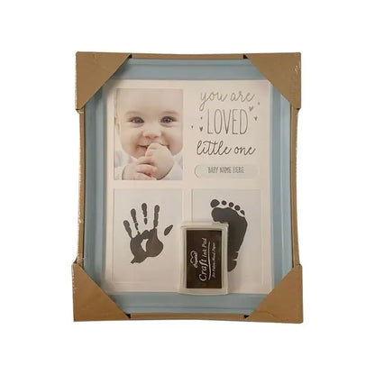 Baby Handprint and Footprint Frame