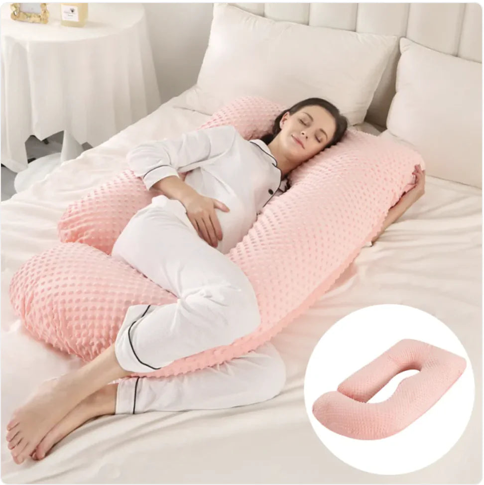 Maternity Pillow Waist Support Side Sleeping Slope Pillow J-type