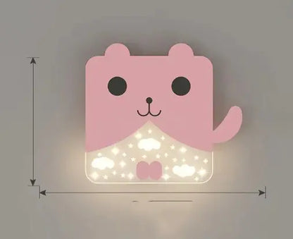 Children's Room Cartoon Wall Lamp