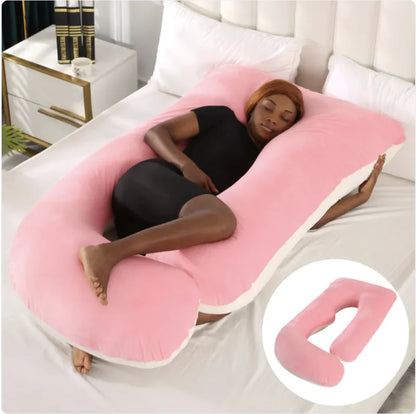 Maternity Pillow Waist Support Side Sleeping Slope Pillow J-type