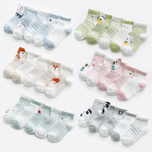 Cotton Mesh Baby Socks