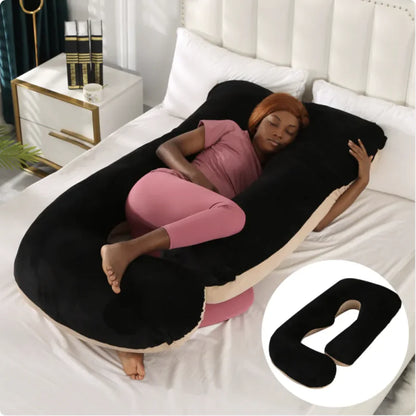 Maternity Pillow Waist Support Side Sleeping Slope Pillow J-type