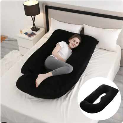 Maternity Pillow Waist Support Side Sleeping Slope Pillow J-type