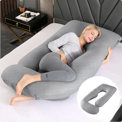 Maternity Pillow Waist Support Side Sleeping Slope Pillow J-type